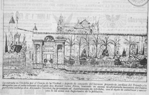 Proyectos desechados. Arreglo de la Puerta del Puente (1917).png