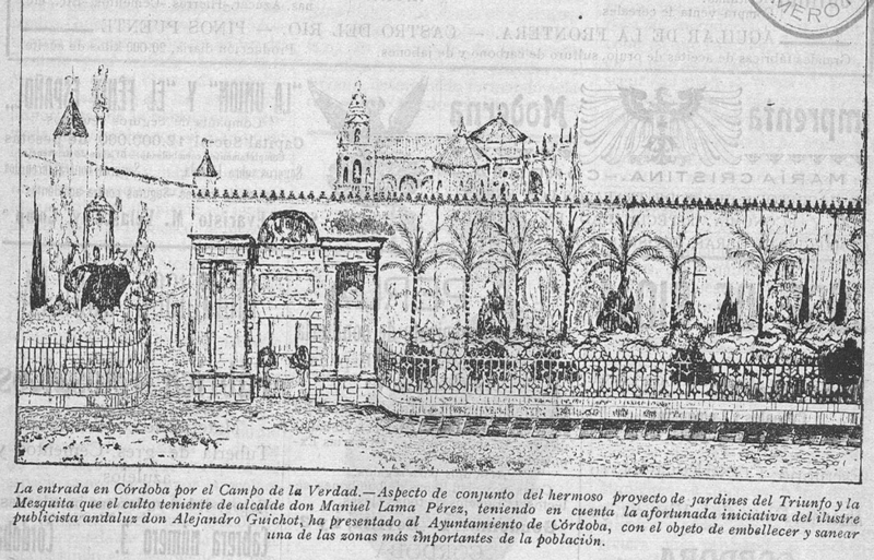 Archivo:Proyectos desechados. Arreglo de la Puerta del Puente (1917).png