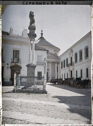 Plaza de la Compañía (1914). Albert Kahn.jpg