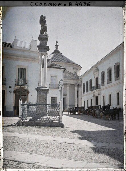 Archivo:Plaza de la Compañía (1914). Albert Kahn.jpg