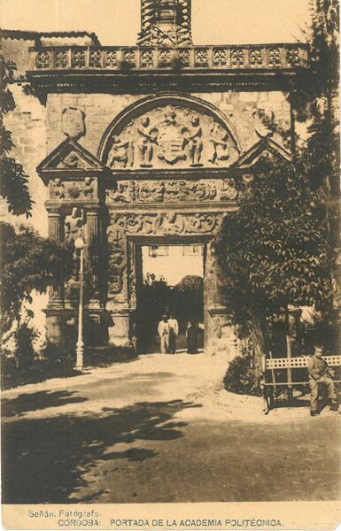 Archivo:Portada de la Academia Politécnica.jpg