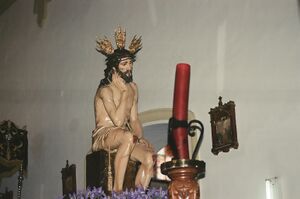 Cristo de la humildad jueves santo noche baena 1.JPG