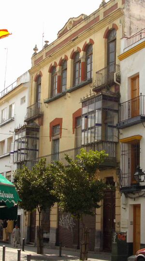 Casa de los Pérez Barquero en plaza de la Almagra 8 (Francisco Azorín).JPG