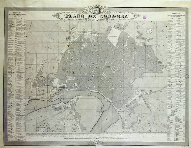 Archivo:Plano de Córdoba (1851).jpeg