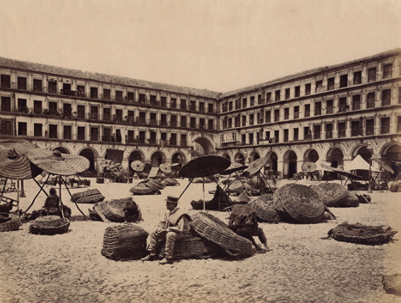 Archivo:Plaza de la Corredera (1870). Colección AJ González.png