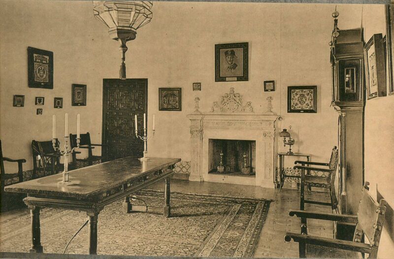 Archivo:Salones Tobias y Renacimiento , del Palacio de los Marqueses de Viana. Fotográfias de Hauser y Manet. 1926 2.jpg