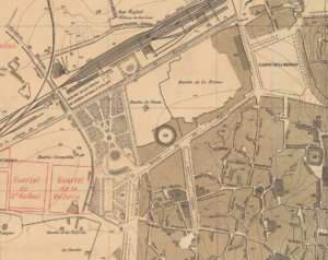 Ubicación de la estación Central y la línea ferrorivaaria.png