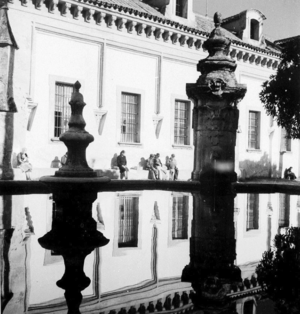 Patio de los Naranjos. 1941. Erika Groth-Schmachtenberger.png