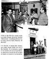 Cartelera del cine de Luis Herrera en la fachada de uno de los bares de Fuente Palmera en el siglo XX.
