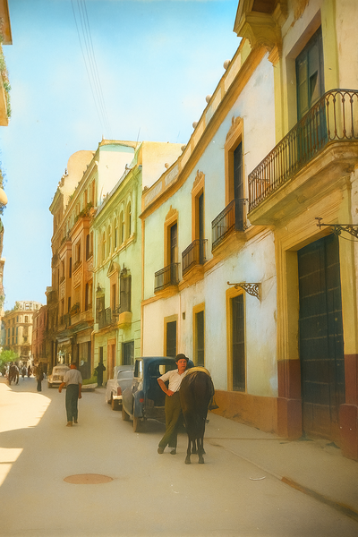 Archivo:Calle Jesús y María (años 50).png