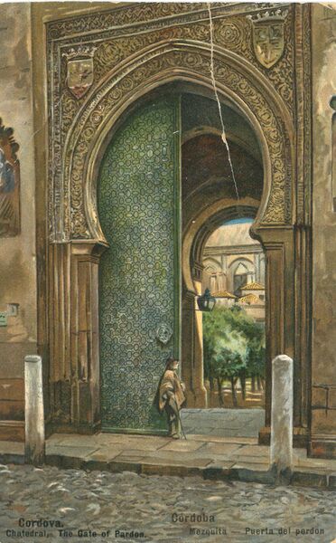 Archivo:La puerta del perdón. Mezquita Catedral. The Gate of Pardon. Chatedral..jpg