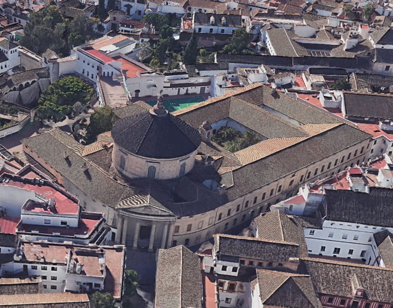 Archivo:Vista aérea del colegio de Santa Victoria.png